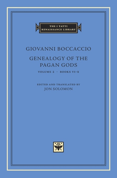 Genealogy of the Pagan Gods, Volume 2: Books VI–X