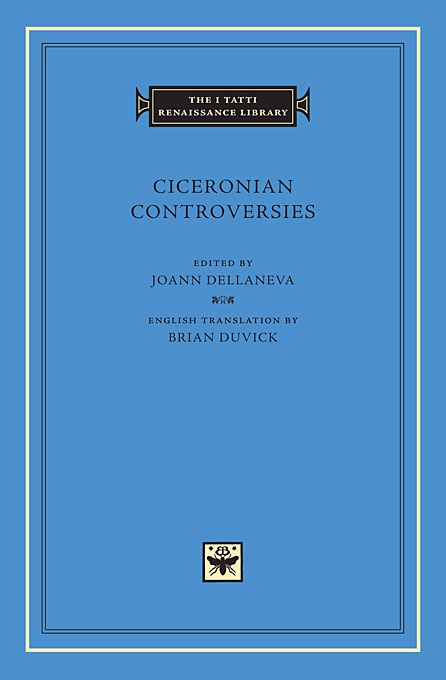 Ciceronian Controversies