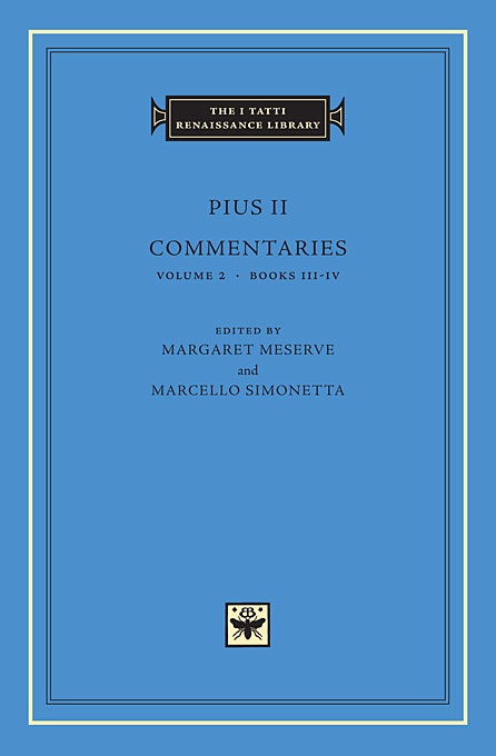 Commentaries, Volume 2: Books III-IV