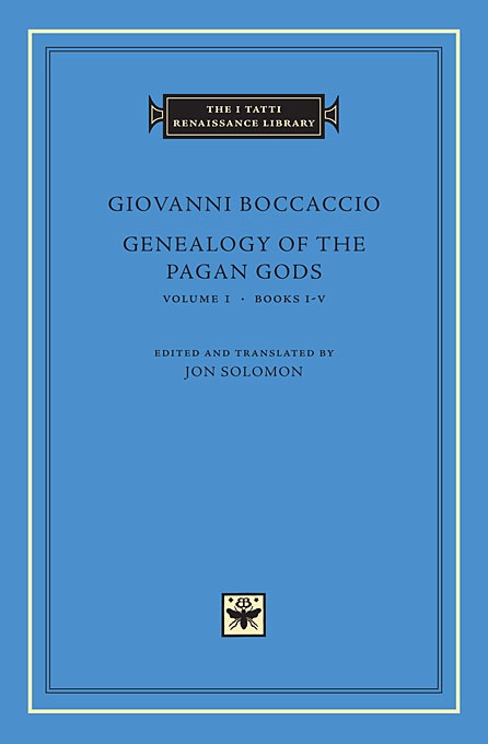 Genealogy of the Pagan Gods, Volume 1: Books I-V