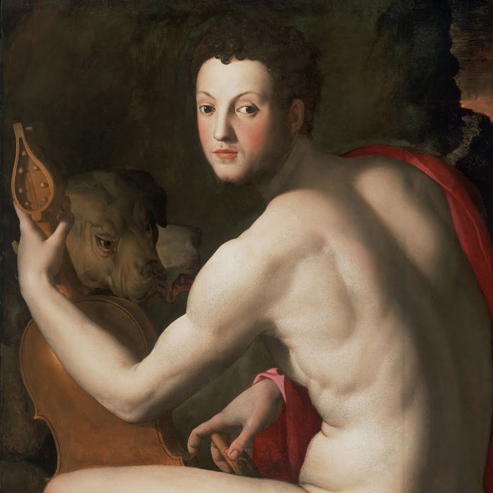 Cosimo as Orpheus, by Bronzino