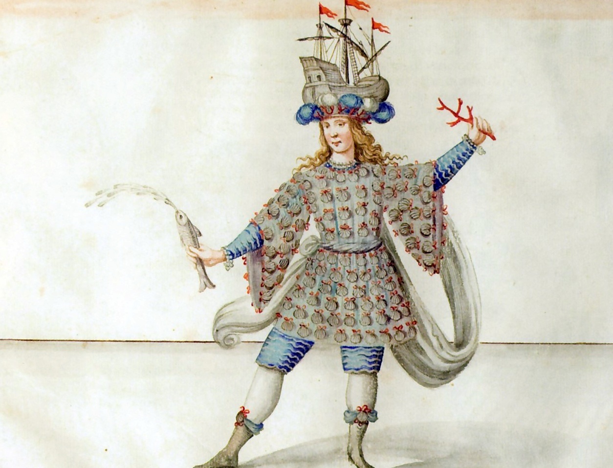 Giovanni Tommaso Borgonio, Costumi per Il carnevale languente