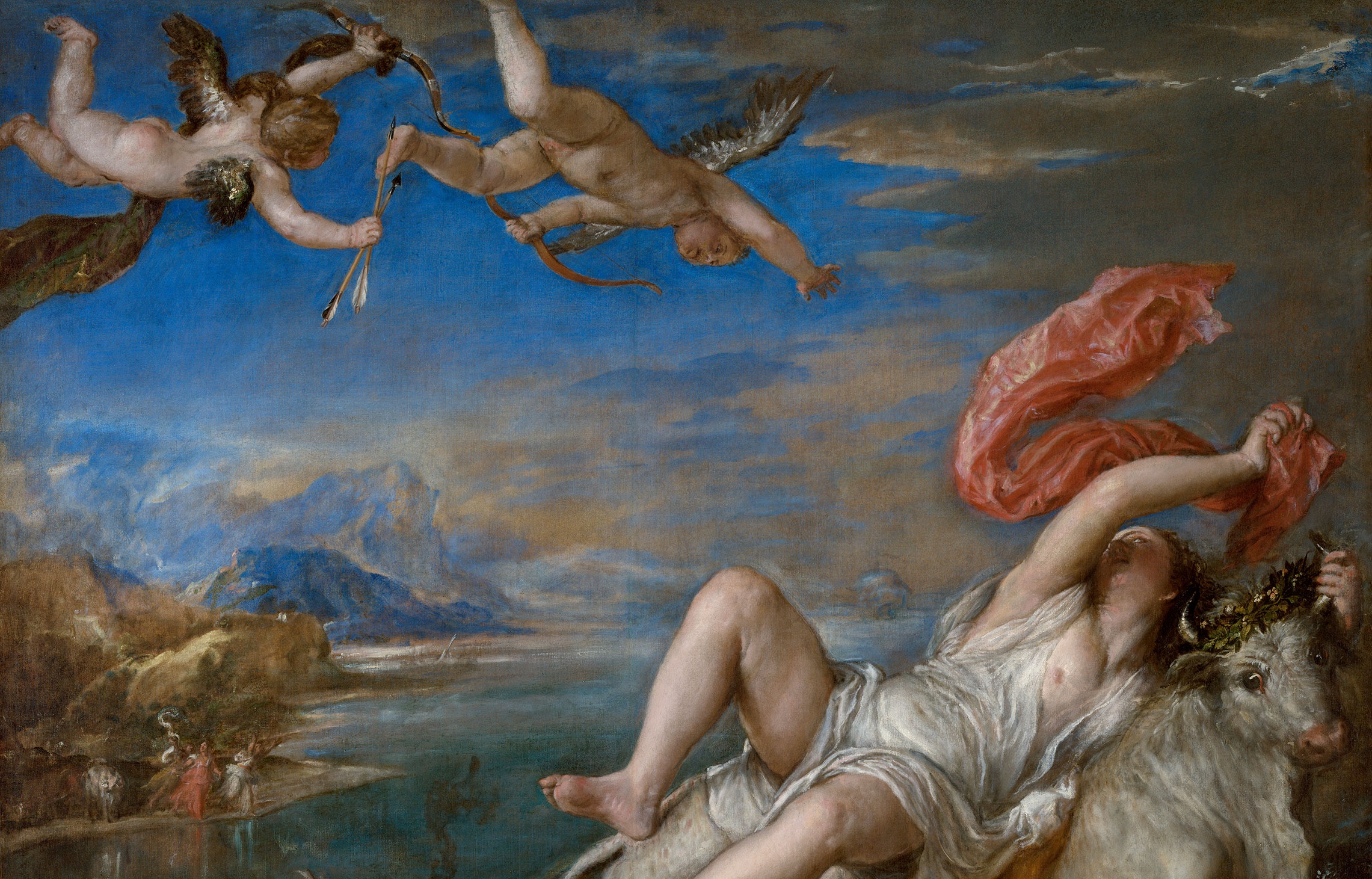 Titian, Rape of Europa (detail),Isabella Stewart Gardner Museum, Boston