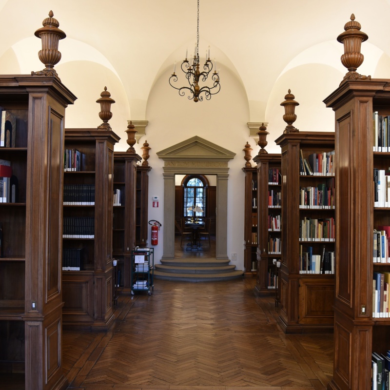 Detail of the Biblioteca Berenson (New Library)