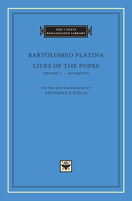 Lives of the Popes, Volume 1: Antiquity Lives of the Popes, Volume 1: Antiquity