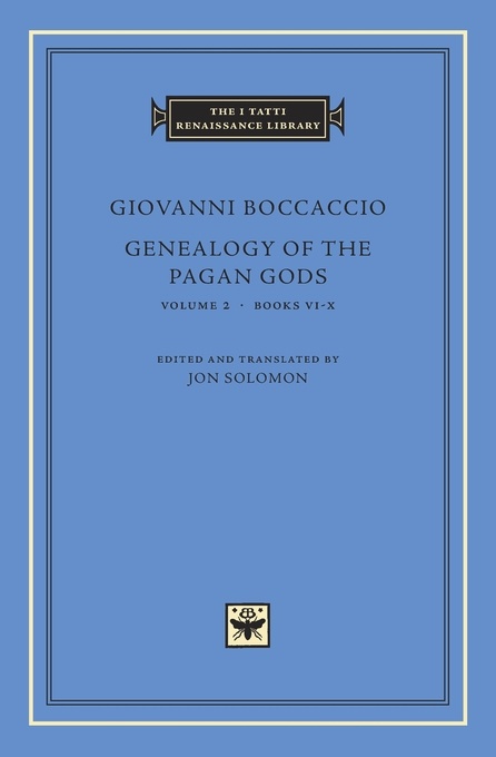 Genealogy of the Pagan Gods, Volume 2: Books VI–X