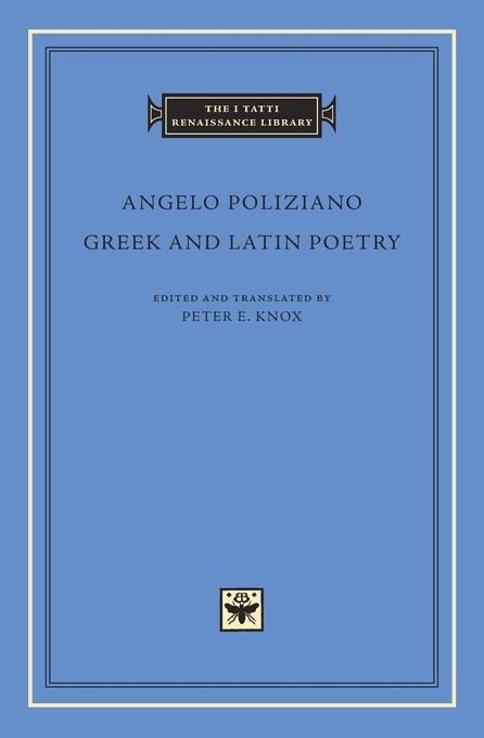 Greek and Latin Poetry