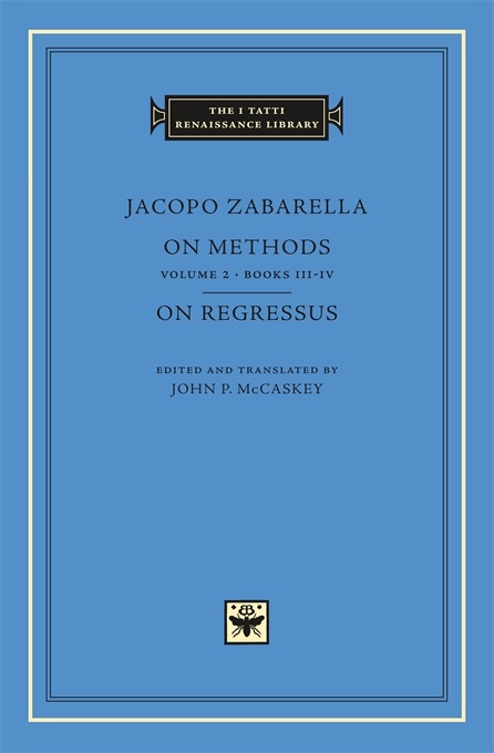 On Methods, Volume 2: Books III-IV. On Regressus