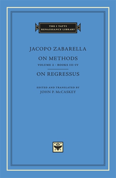 On Methods, Volume 2: Books III-IV. On Regressus
