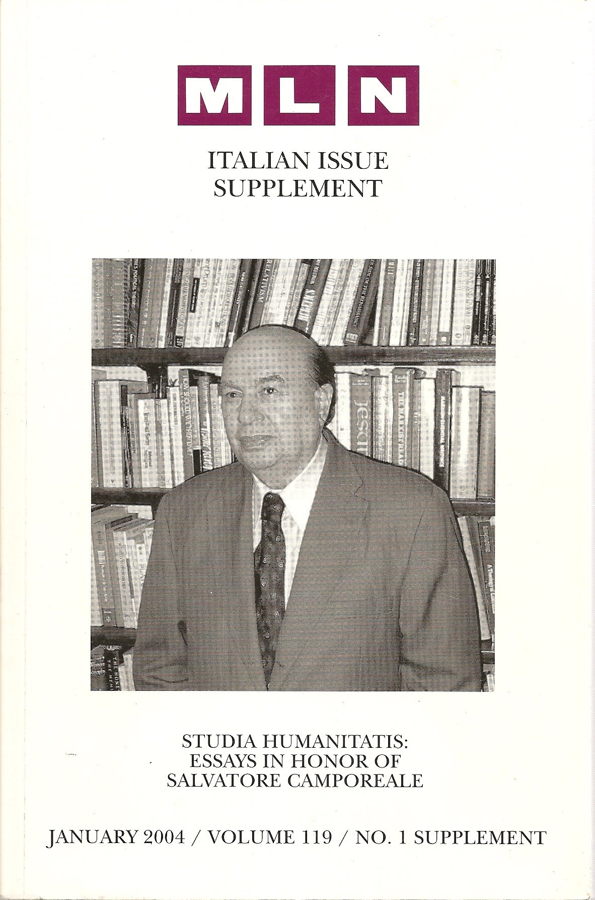 Studia Humanitatis : Essays in honor of Salvatore Camporeale