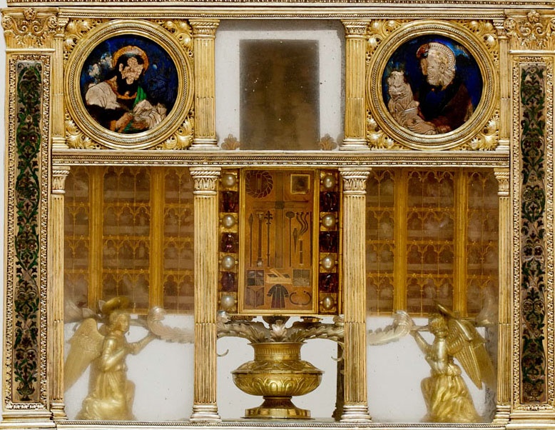 The Libretto of Louis of Anjou, detail, Florence, Museo dell'Opera del Duomo