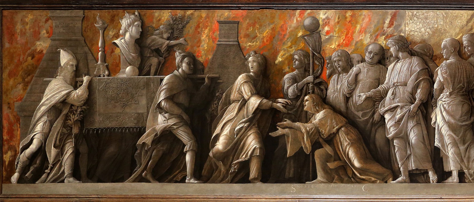 Andrea Mantegna: Introduzione del culto di Cibele a Roma