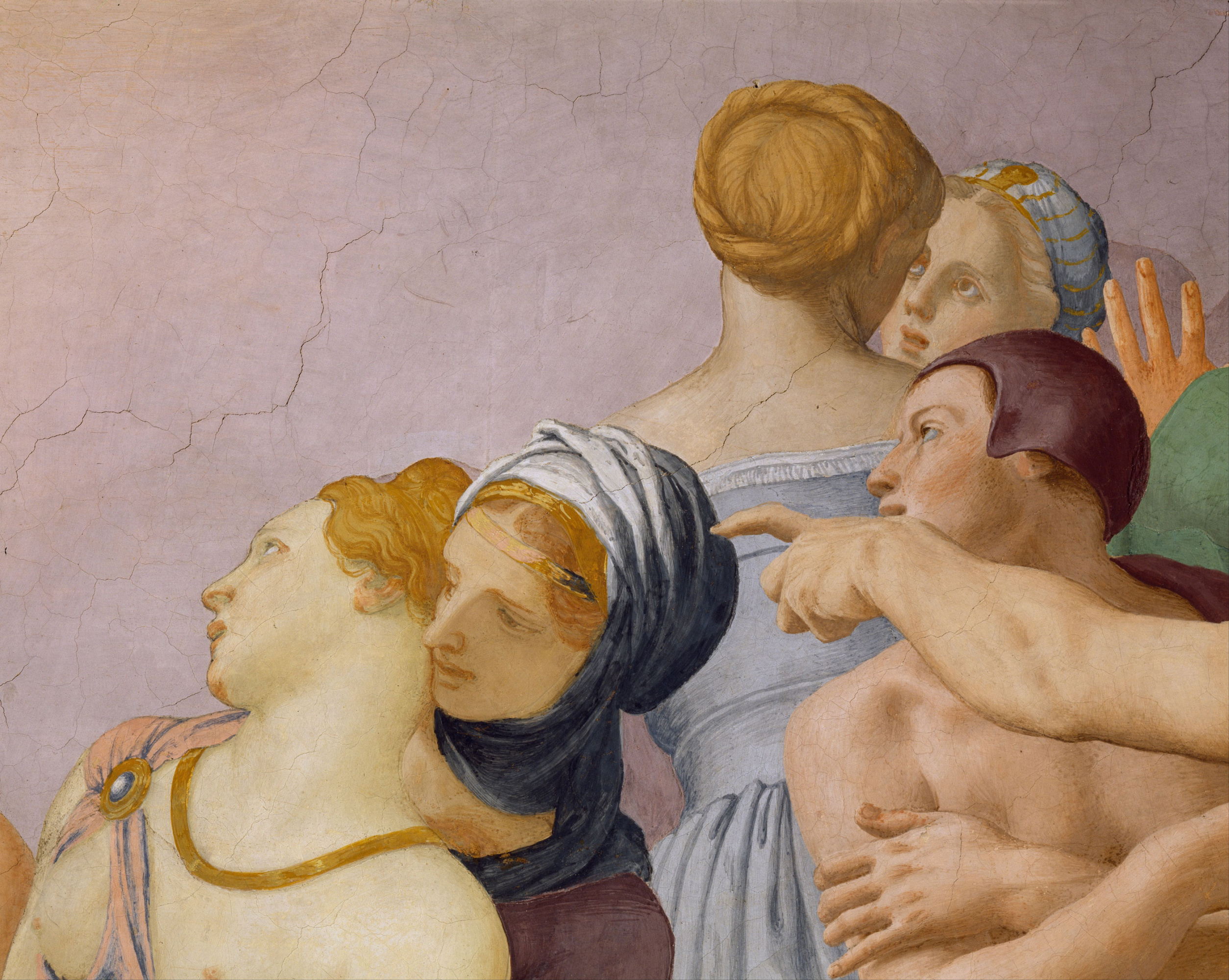 Agnolo Bronzino, The Adoration of the Bronze Serpent (detail), Chapel of Eleonora di Toledo, Palazzo Vecchio, Florence, 1542–43