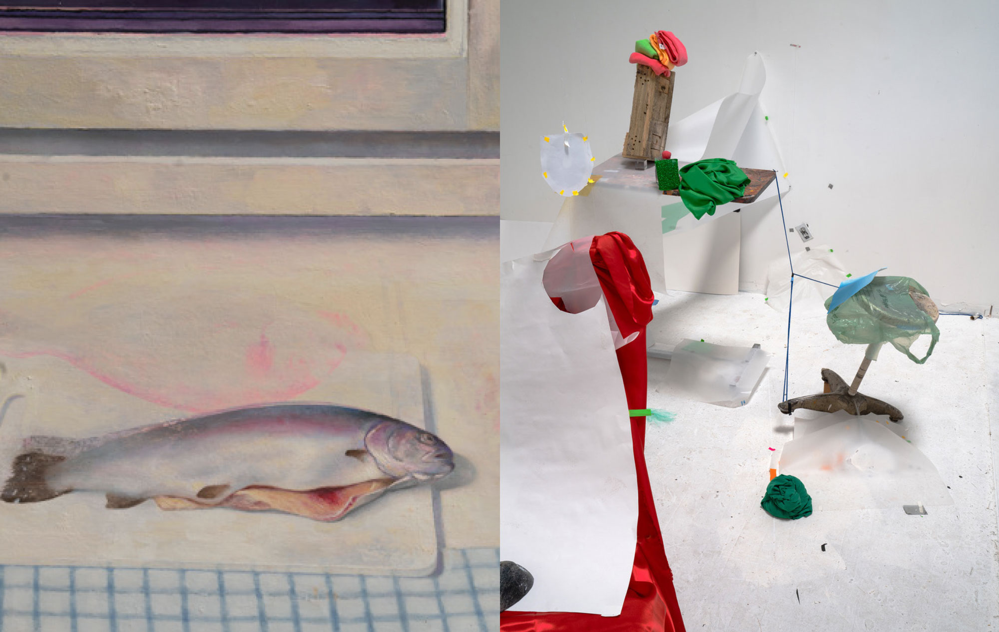 Jim Phalen and Ellen Garvens art