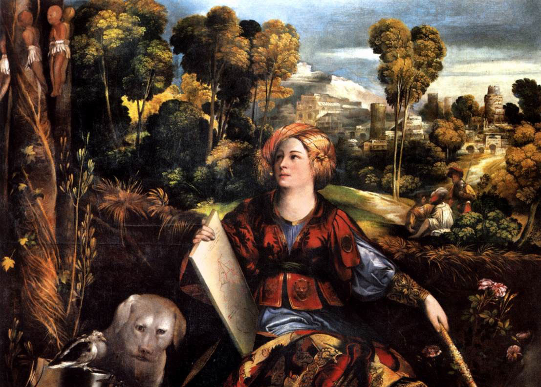 Dosso Dossi, Melissa, c. 1518, Oil on canvas, Galleria Borghese, Rome
