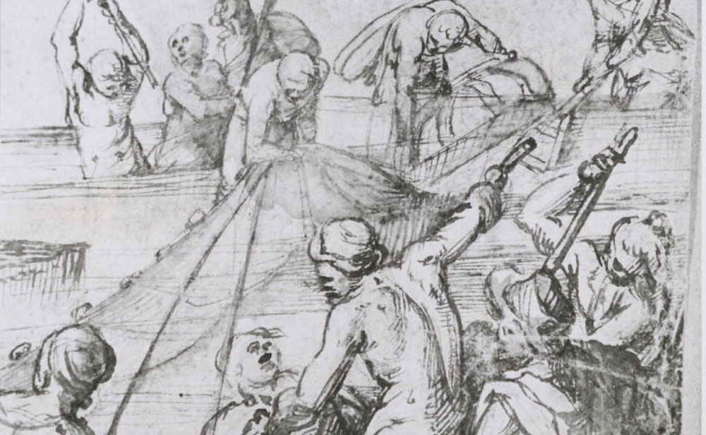 Titian, Fishing Scene ((c)Harvard University, Berenson Library (Fototeca) U97206)