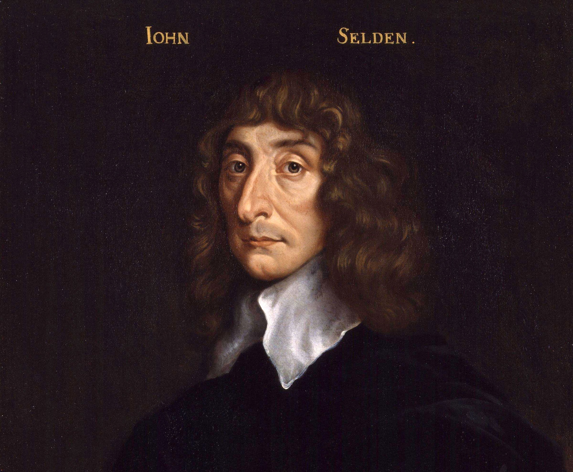 Anon.,&nbsp;Portrait of John Selden, National Portrait Gallery (NPG 76).