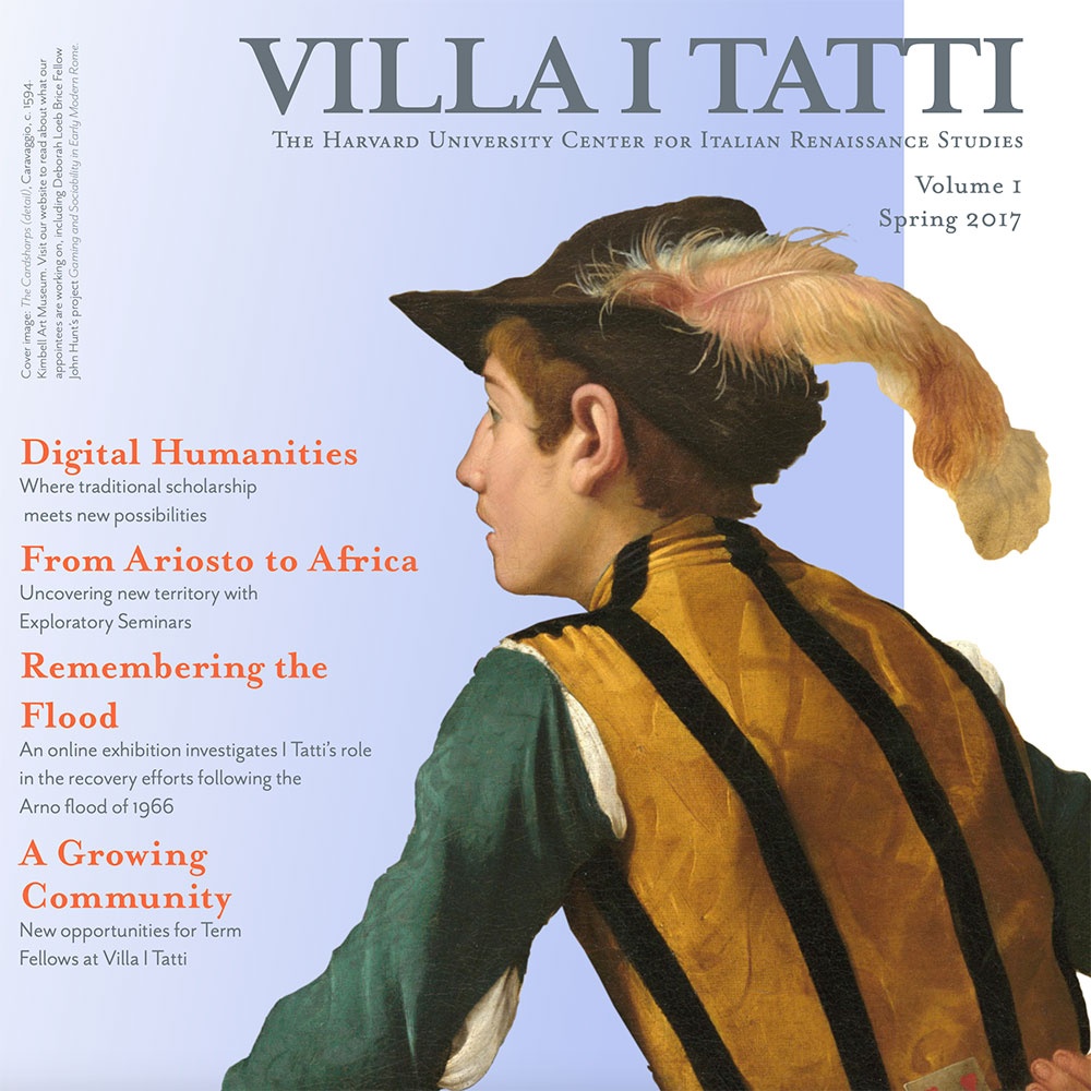 Cover of the 2017 I Tatti Newsletter