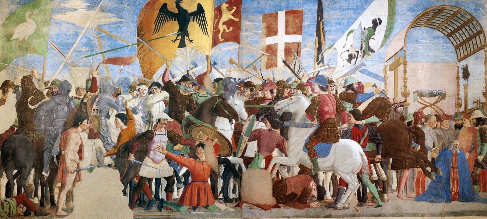 Piero della Francesca - Battle between Heraclius and Chosroes
