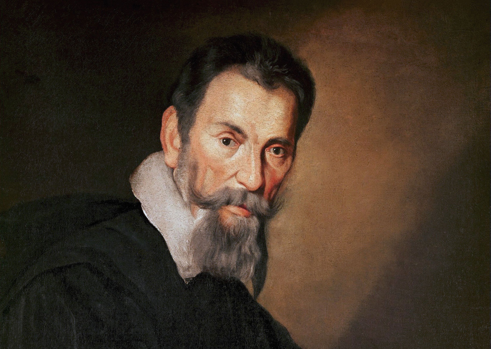Portrait of Claudio Monteverdi by Bernardo Strozzi