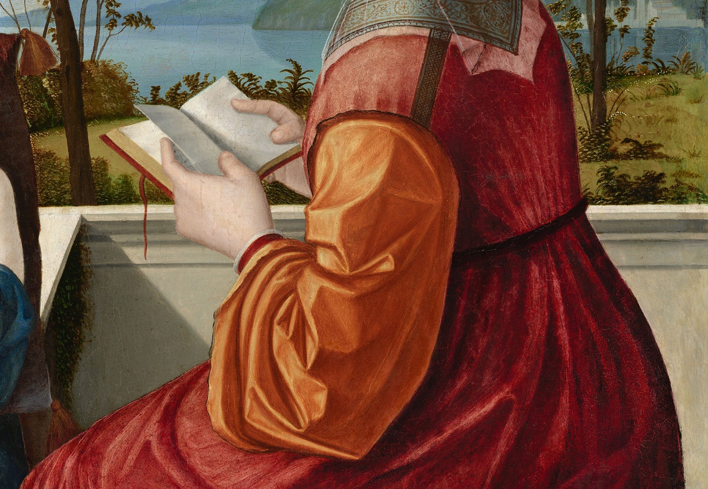 Carpaccio, The Virgin Reading, c.1505 (detail)