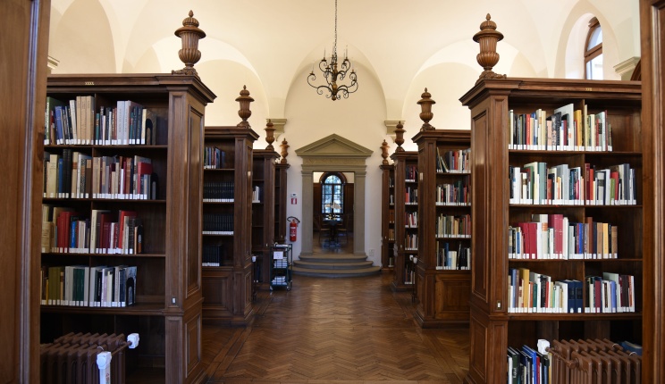 Detail of the Biblioteca Berenson (New Library)