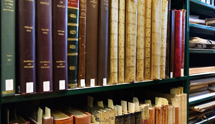books in the library