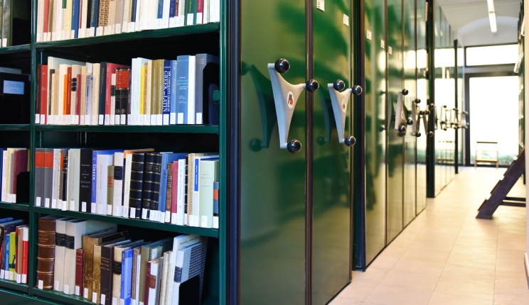 Detail inside the Biblioteca Berenson