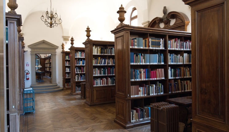 Detail of the Berenson Library