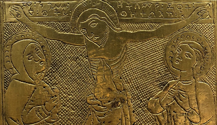 detail of ethipian cross, museo del bargello
