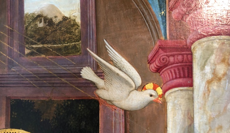 Annunciation detail