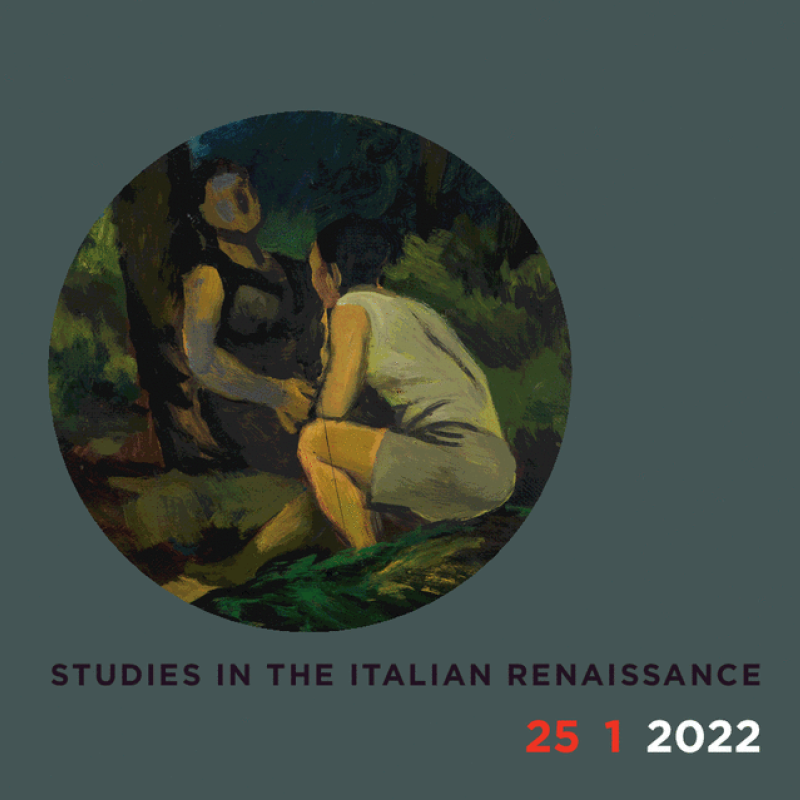 cover image of I Tatti Studies in the Italian Renaissance (vol. 25.1)