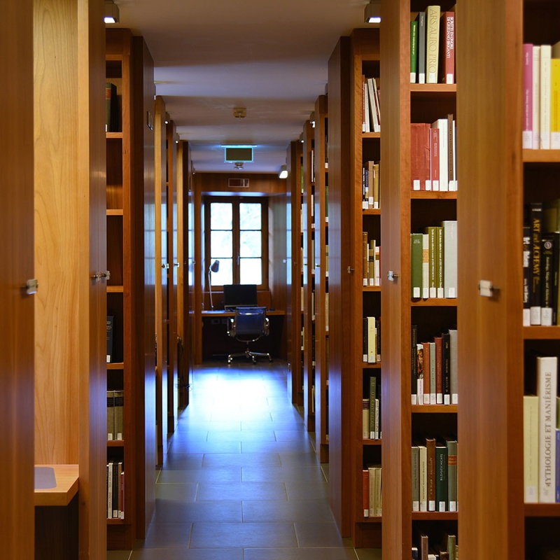 Detail of the Smyth Wing, Berenson Library