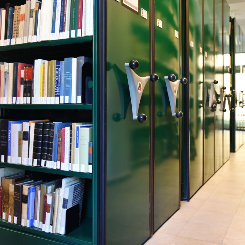Detail inside the Biblioteca Berenson