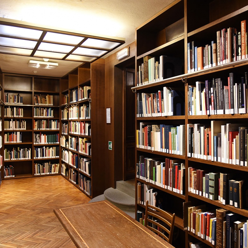 View of the library