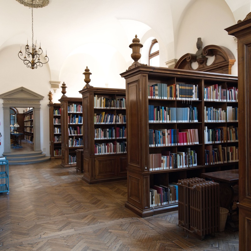 Detail of the Berenson Library