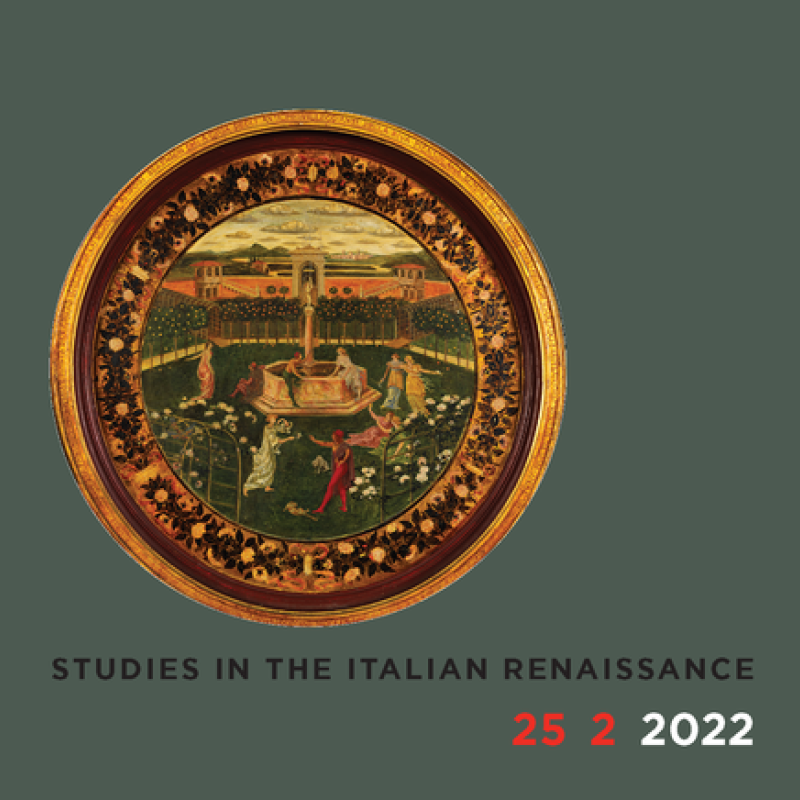 Cover of the I Tatti Studies 25.2