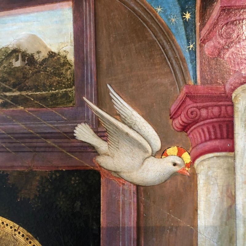 Annunciation detail