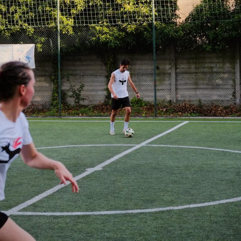 Annual Calcetto Match Marks the End of the Academic Year I Tatti KHI calcetto game, summer 2026
